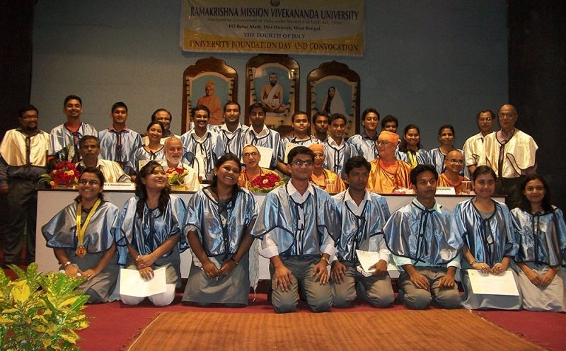 RKMVERI Convocation-2013 at Belur Main Campus