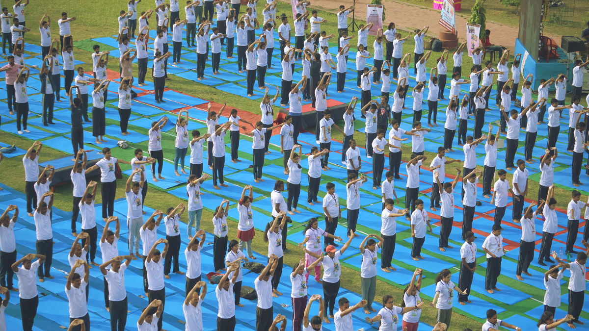 Celebrating the International Day of Yoga – 21 June 2022