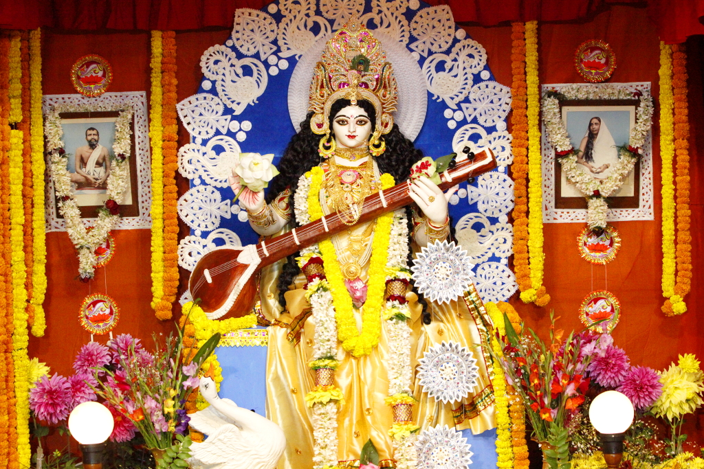 Saraswati Puja at RKMVERI Belur Main Campus – 30th Jan 2020