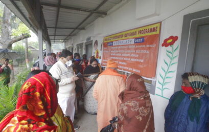 RKMVERI conducted free COVID-19 Vaccination at Khanpur, Hooghly dist, WB on 04 Feb 2022